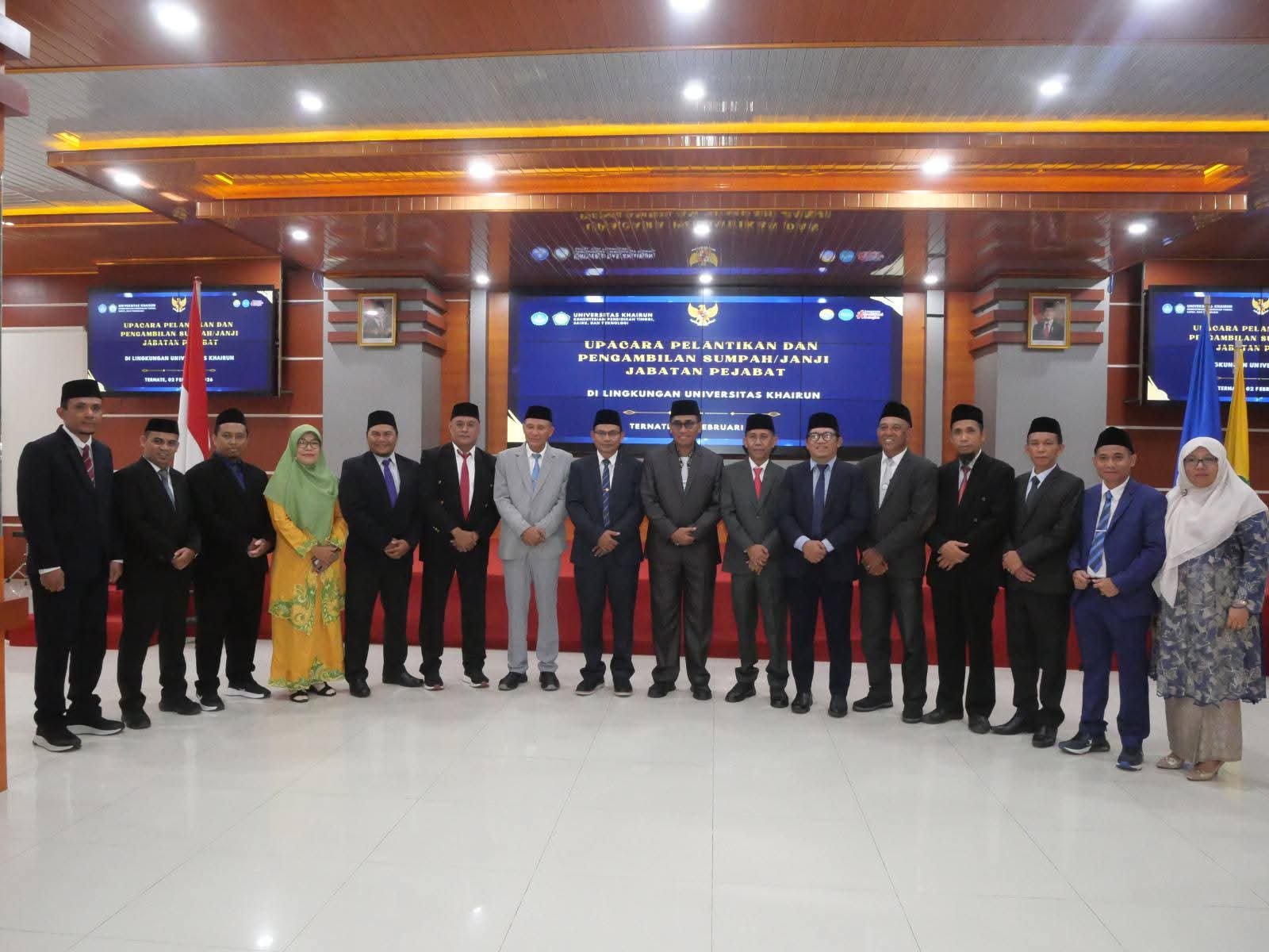 Pelantikan dan Serah Terima Jabatan Kepala dan Sekretaris LPMPP Periode 2026-2030