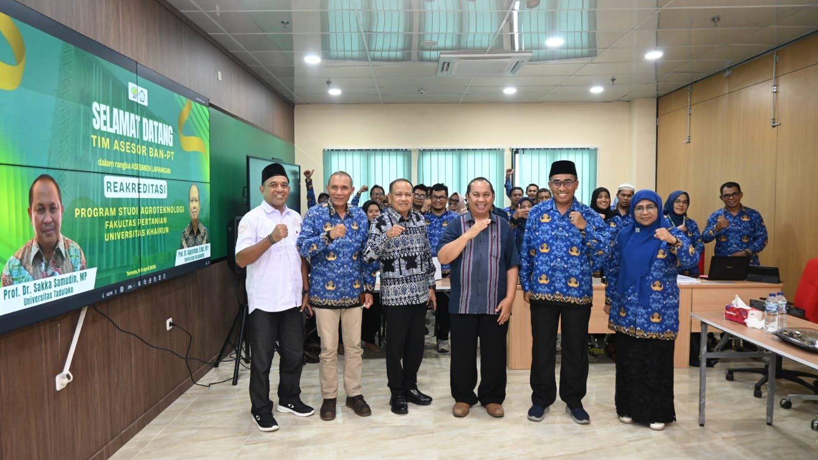 Prodi Agroteknologi Unkhair Jalani Asesmen Lapangan Reakreditasi BAN-PT