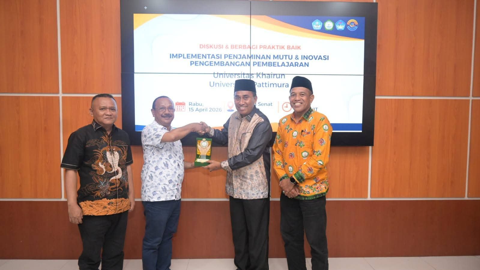 LPMPP Unkhair Terima Kunjungan LPMPP Unpatti, Perkuat Implementasi Penjaminan Mutu dan Inovasi Pembelajaran