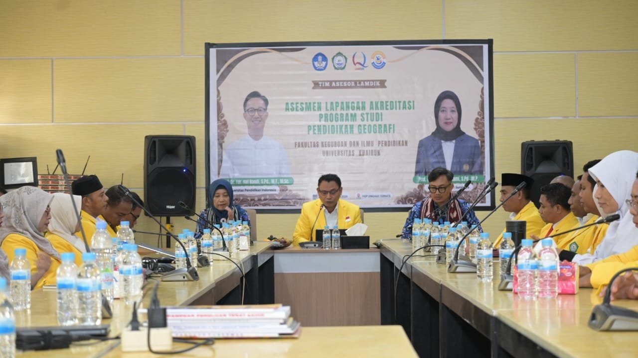 Prodi Pendidikan Geografi FKIP Unkhair Jalani Asesmen Lapangan LAMDIK